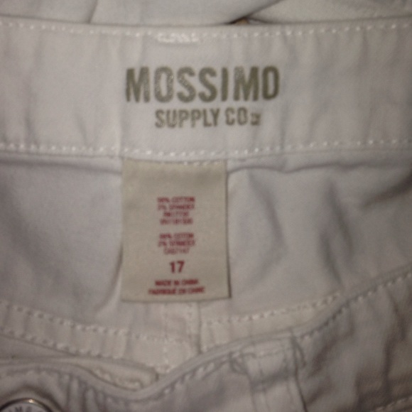 white jean shorts - Picture 2 of 2