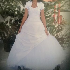 Beautiful wedding dress