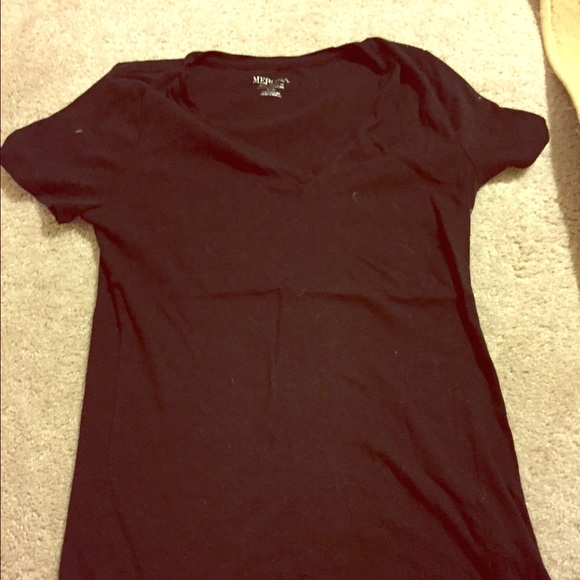 Plain black v neck never worn