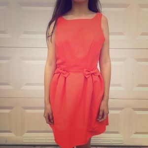 Orange tea cup dress
