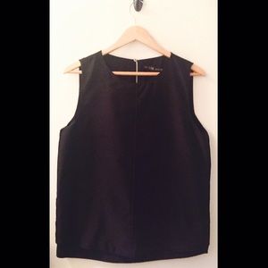 ☀️ ZARA BASIC | double layer sleeveless top