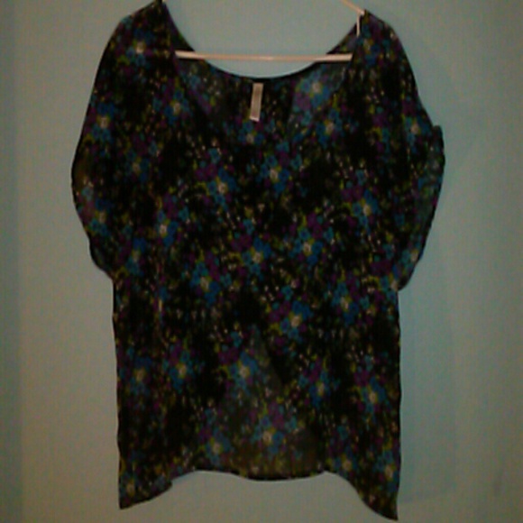 Flowery blouse