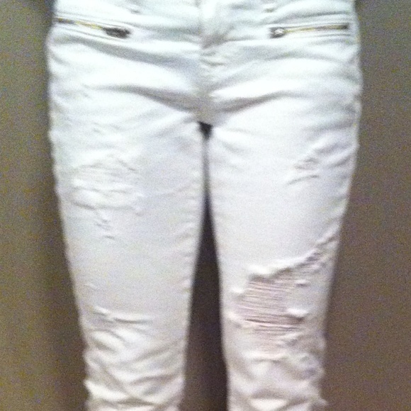 🥀DONATING 4/20 Moto Victoria Distress Denim - Picture 4 of 4