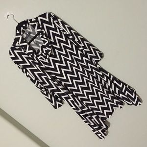 Women's plus size chevron dress or long top