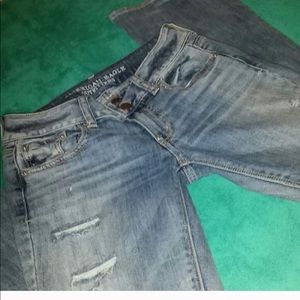Hollister distressed jeans