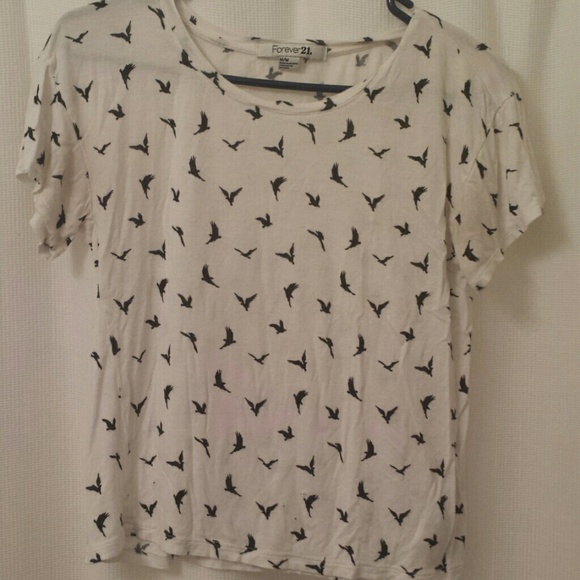 Forever 21 Sparrow Print Top