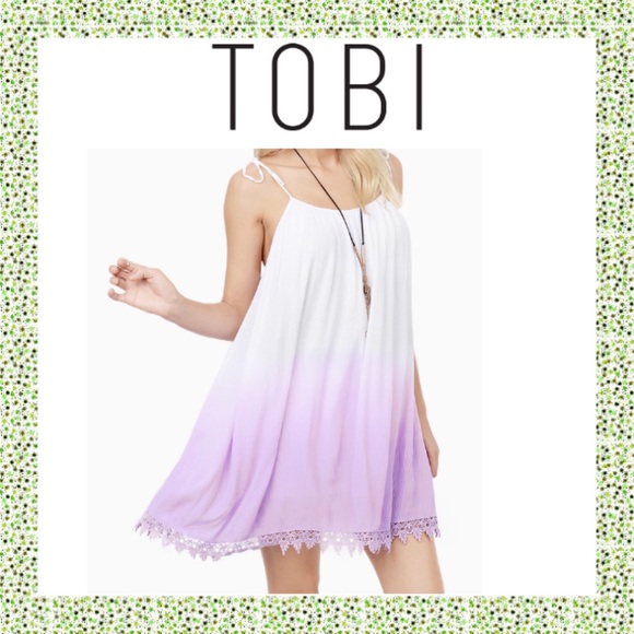 Tobi Dresses & Skirts - TOBI Ombré "Split Shift" Dress NWT