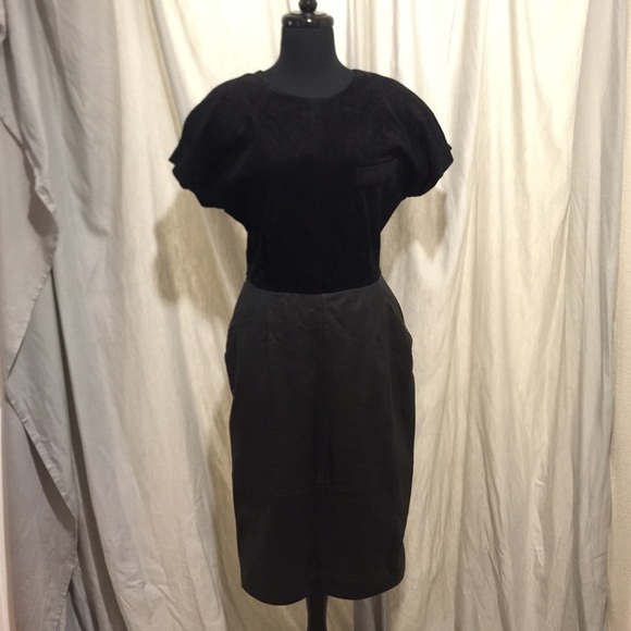 💥FINAL PRICE💥Leather/Suede Dress