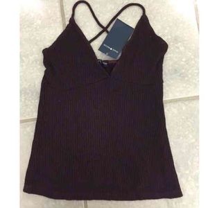 Brandy Melville burgundy tank