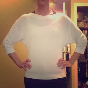 🆕NY&CO white sweater -NWOT