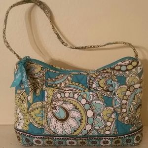 Vera Bradley Mini-Tote in Peacock Paisley