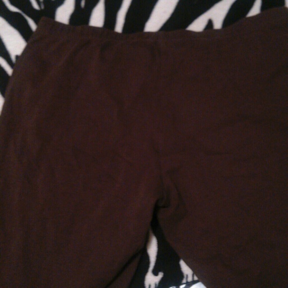 Brown leggings