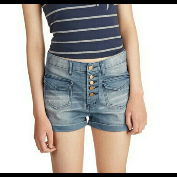 Modcloth High-waisted Denim Cool Shorts