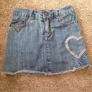 Girls Jean Skirt