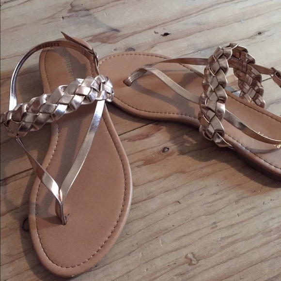 Rose Gold Sandals