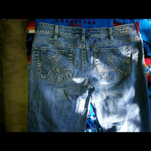 Silver jeans