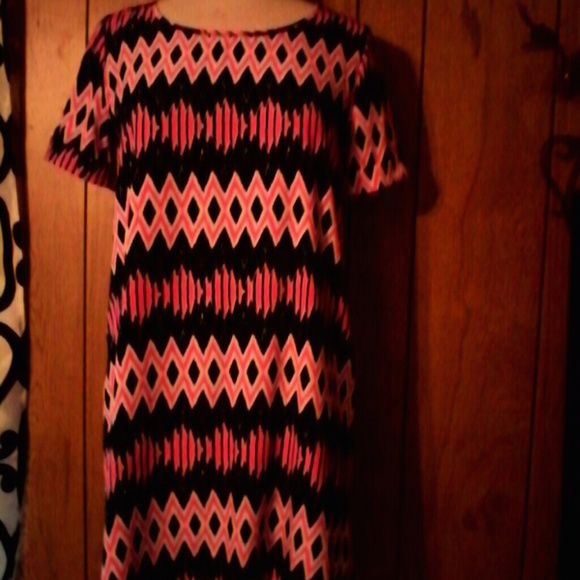 Tribal print dress