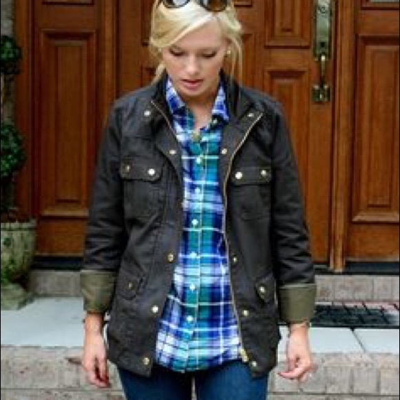 J. Crew Jackets & Blazers - J.Crew Downtown Field Jacket in Olive XXS