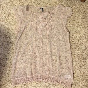 Maurice's chiffon top