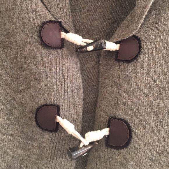 Adorable J Crew toggle sweater - Picture 2 of 4