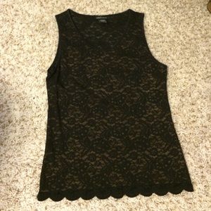Moda International lace tank top