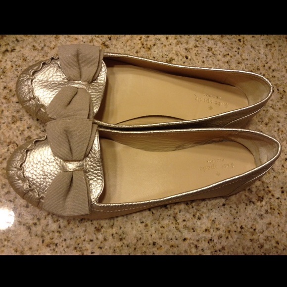 kate spade Shoes - Kate Spade Sassy Too Bow Flats
