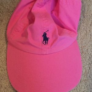 Polo Ralph Lauren pink hat