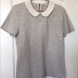 JCrew Factory Peter Pan collar in Medium