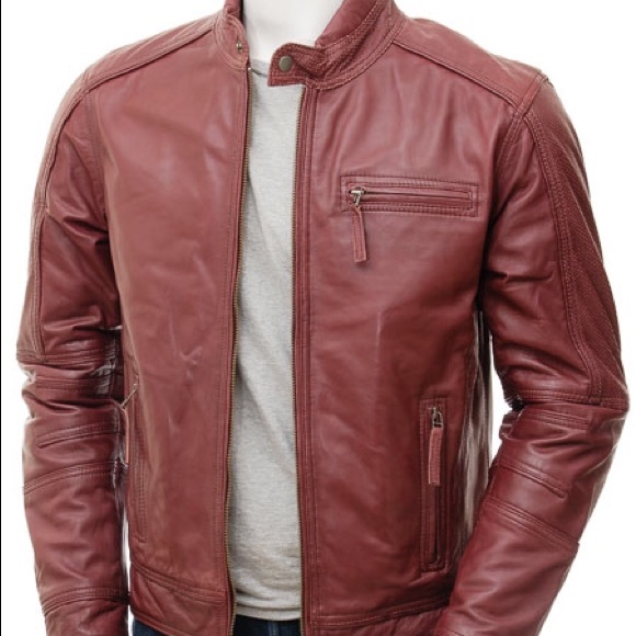 Leather jackets two more colors red and black