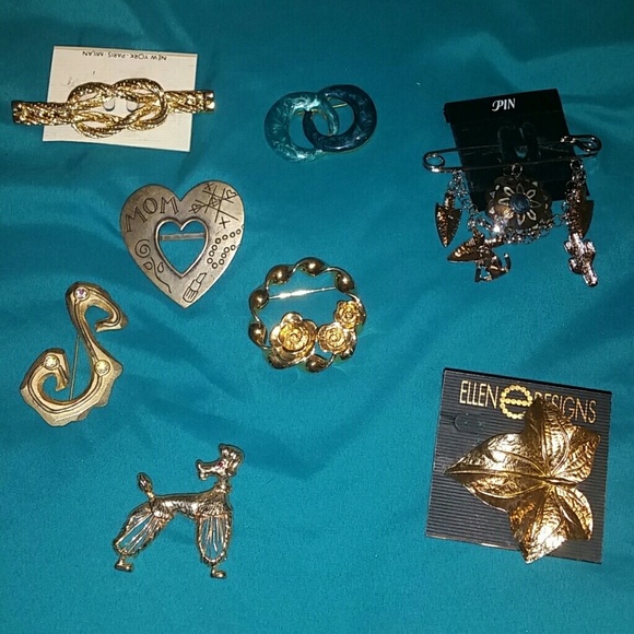 Beautiful Pins for Scarves, Lapels & Hats!
