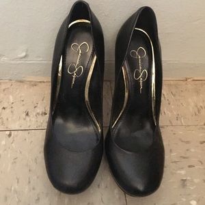Jessica Simpson Black Heels