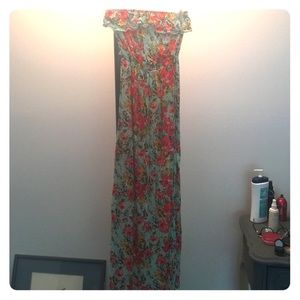 Floral maxi dress