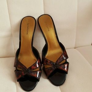 Liz Claiborne open toed high heels