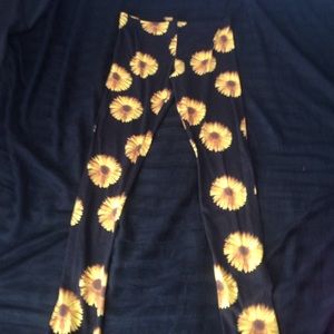 Sunflower leggings