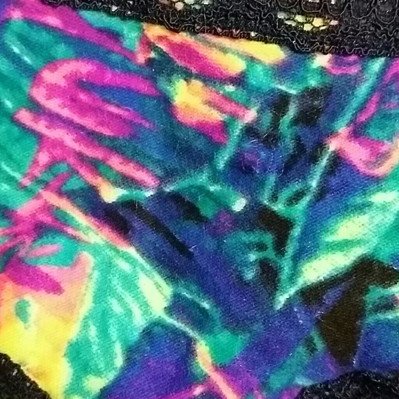 PINK bt VS multi colored cheeky panties