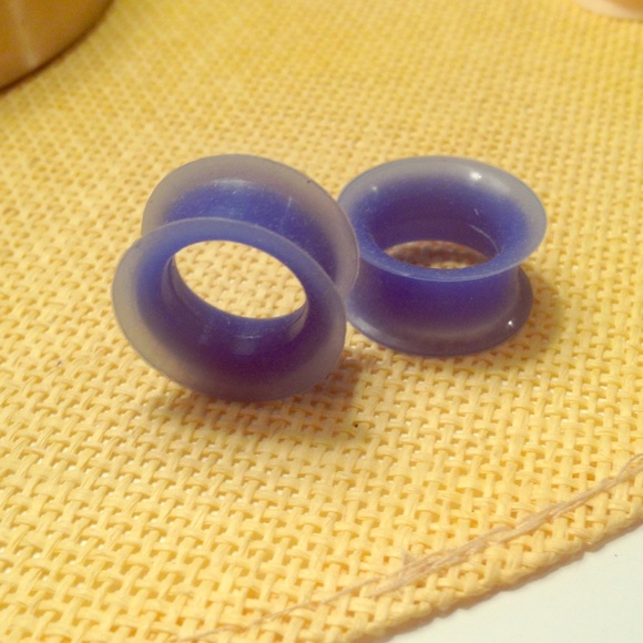 Blue silicone Plugs