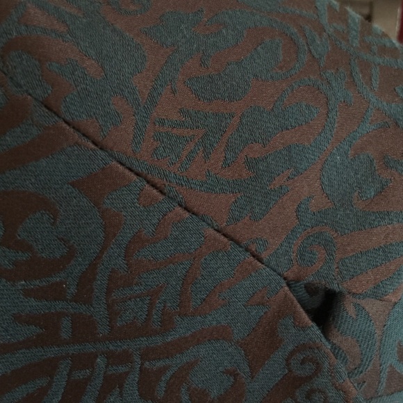 Beautiful brown and dark jade jacket - Picture 3 of 3