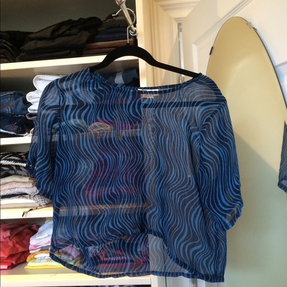 Zanana sheer top