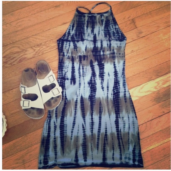 Urban Outfitters Ecote tie dye mini dress