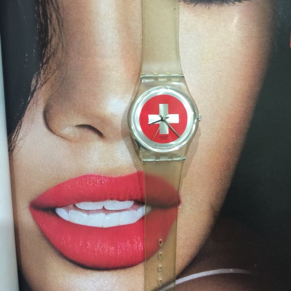 swiss flag watch