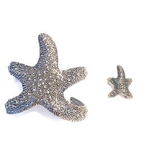 Starfish Ring and Bracelet