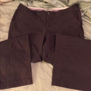 Boot cut khakis by Old Navy