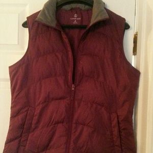 Land's End down vest