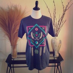 Aztec Tribal Print T-shirt