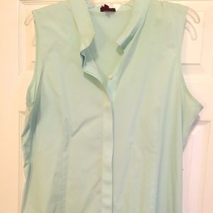 Talbots wrinkle resistant sleeveless top.