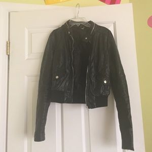 Leather jacket