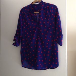 Polk Dot Blouse