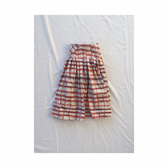 Asymmetrical Structured Skirt - Picture 1 of 1