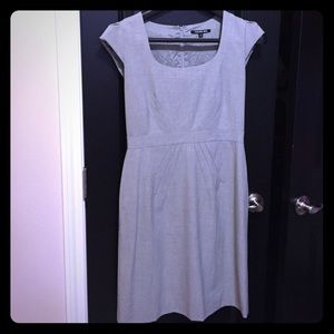 Gianni Bini size 6 grey work dress