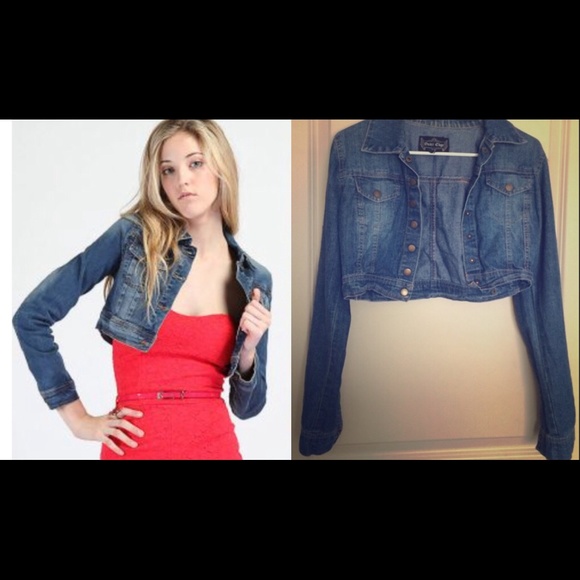 Cropped Denim Jacket
